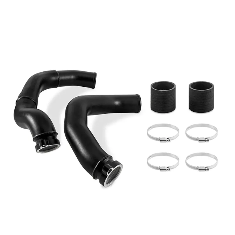 Mishimoto 2015+ Bmw F8x M3/M4 Charge Pipe Kit - Wrinkle Black - Mmicp-F80-15 1