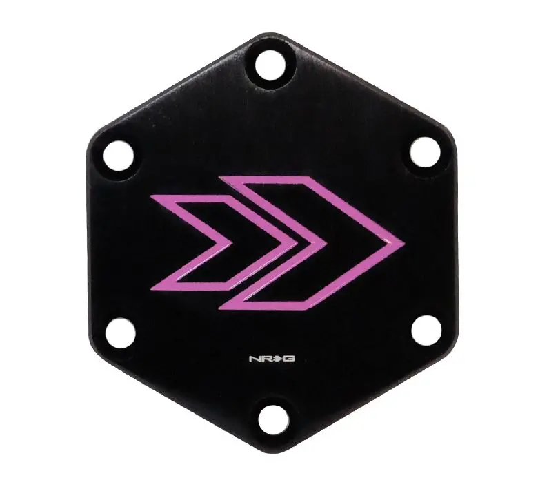 Nrg Arrow Engraved Horn Delete Button-Purple - Str-620Pp 1