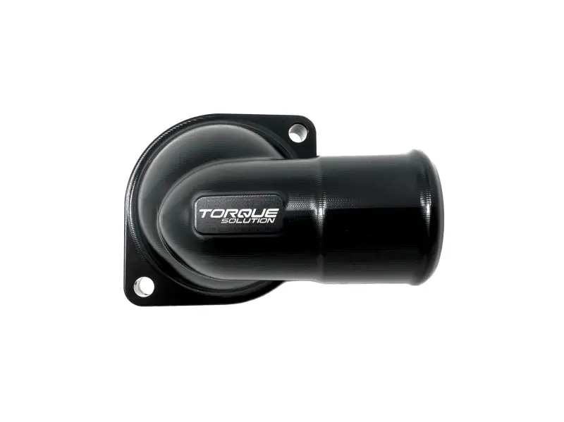 Torque Solution Billet Thermostat Housing - 02-14 Subaru Wrx - 04-21 Subaru Sti - Black Anodized - Ts-Su-755 1