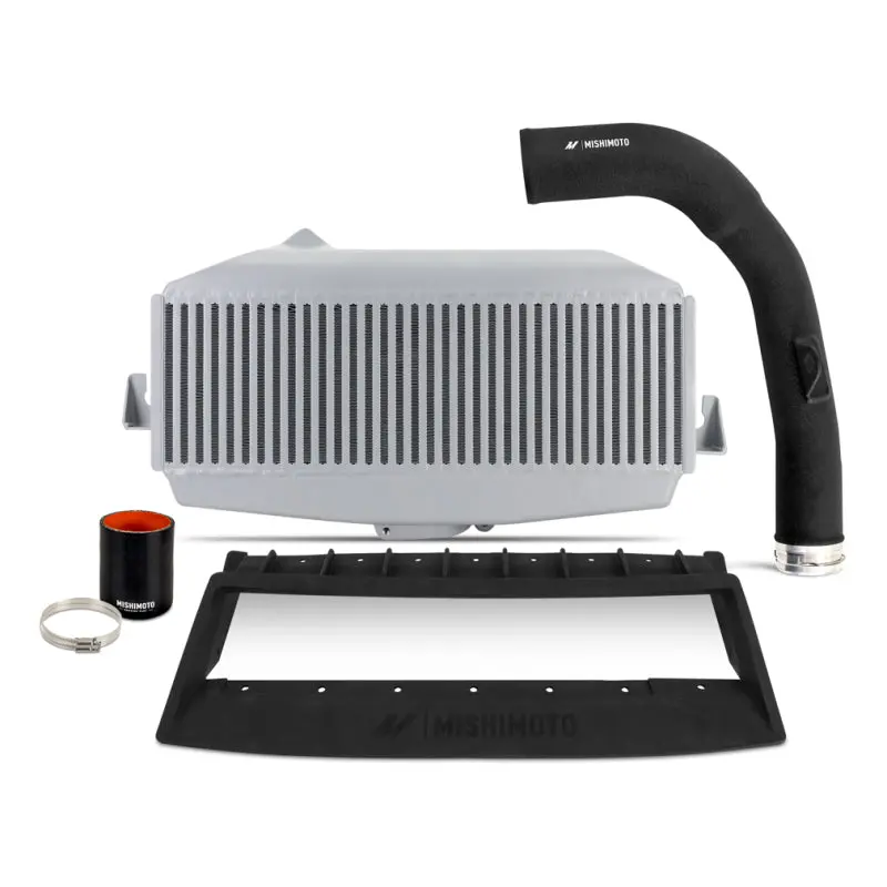 Mishimoto 22+ Wrx Tmic Kit Silver Core Black Pipes - Mmtmic-Wrx-22Kslbk 1