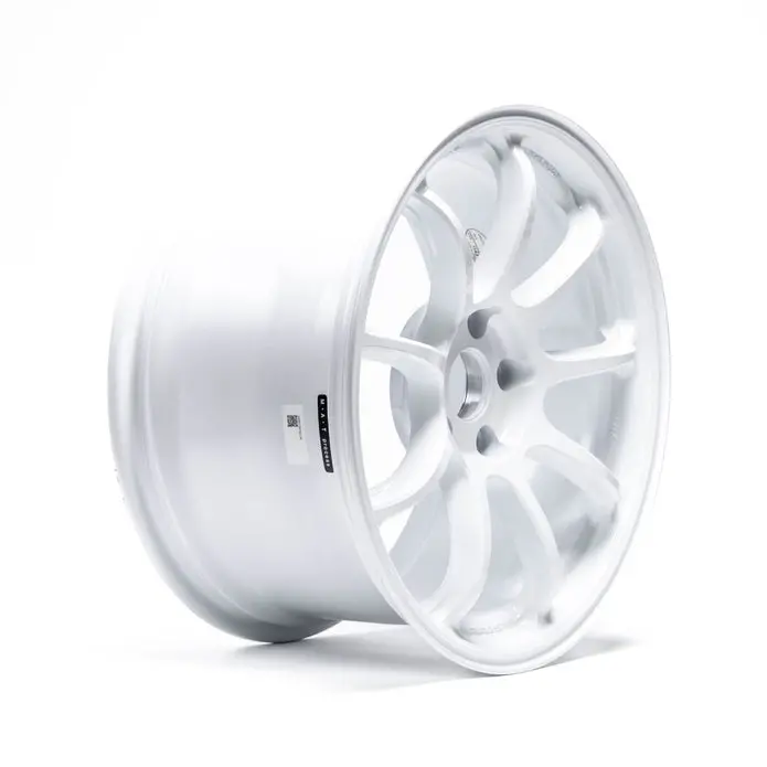 Enkei Pf09 18X9.5 5X114.3 40Mm Offset 75Mm Bore Vanquish White Wheel - 540-895-6540Wp 2