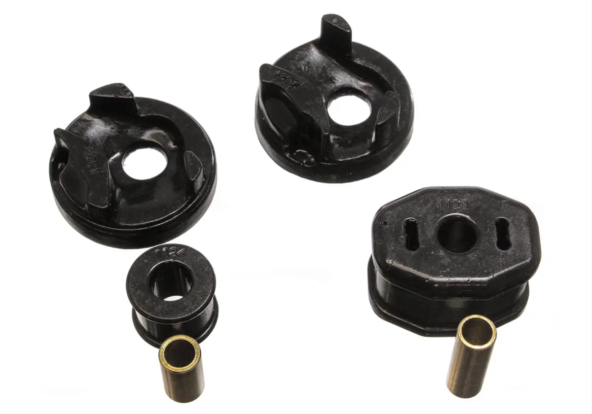 Es Motor Mount Inserts (Front & Rear) - 91-94 Sentra 5Spd - Black - Es7.1105G **Clearance** 1
