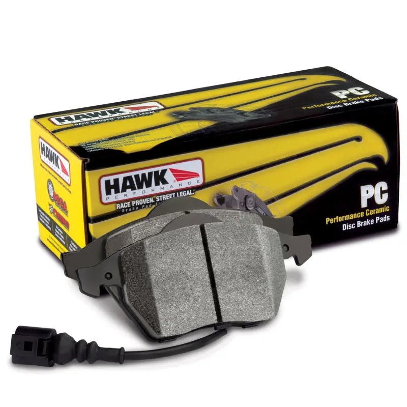 Hawk Ceramic Street Rear Brake Pads - 03-07 350Z / G35 / G35x W/O Brembo - Hb370z.559 1