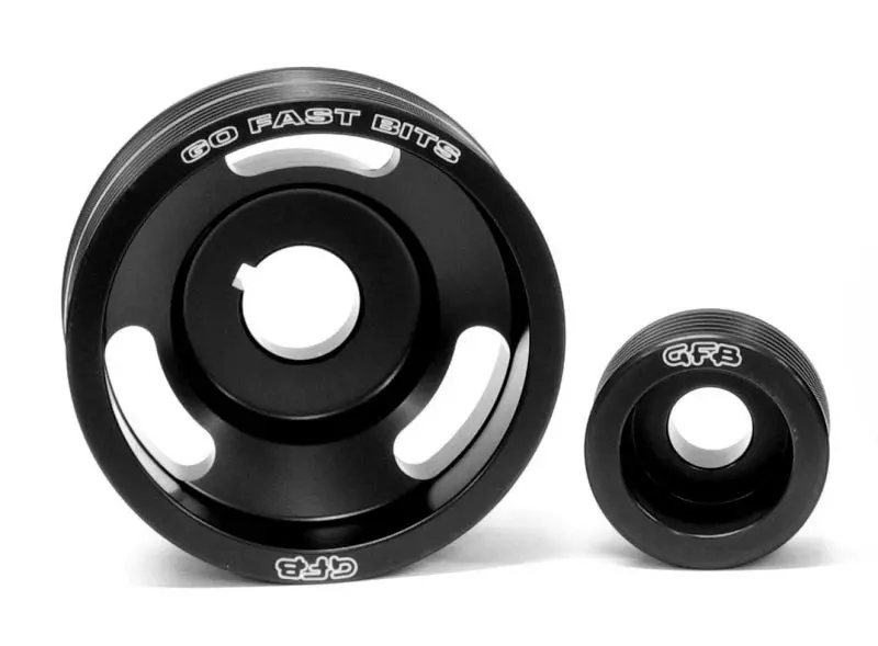 Gfb 2 Piece Under-Drive Pulley Kit W/ Belts (Crank & Alternator) - 02-07 Wrx/Sti - 2001 1