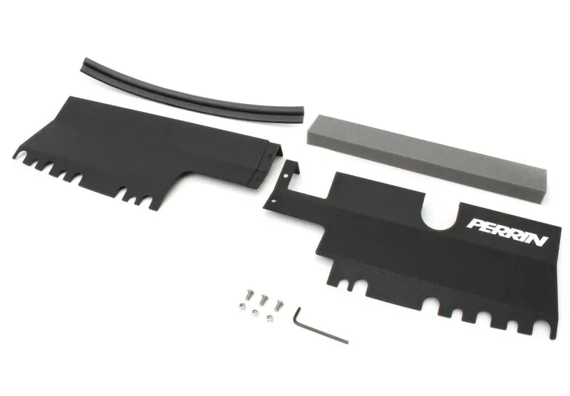 Perrin Radiator Shroud (Without Oem Intake Scoop) - Black - 15-21 Wrx/Sti - Psp-Eng-512-2Bk 1