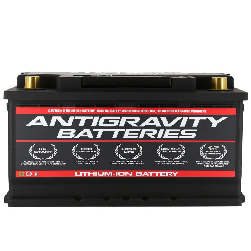 Antigravity H8/Group 49 Lithium Car Battery W/Re-Start - Ag-H8-80-Rs 1