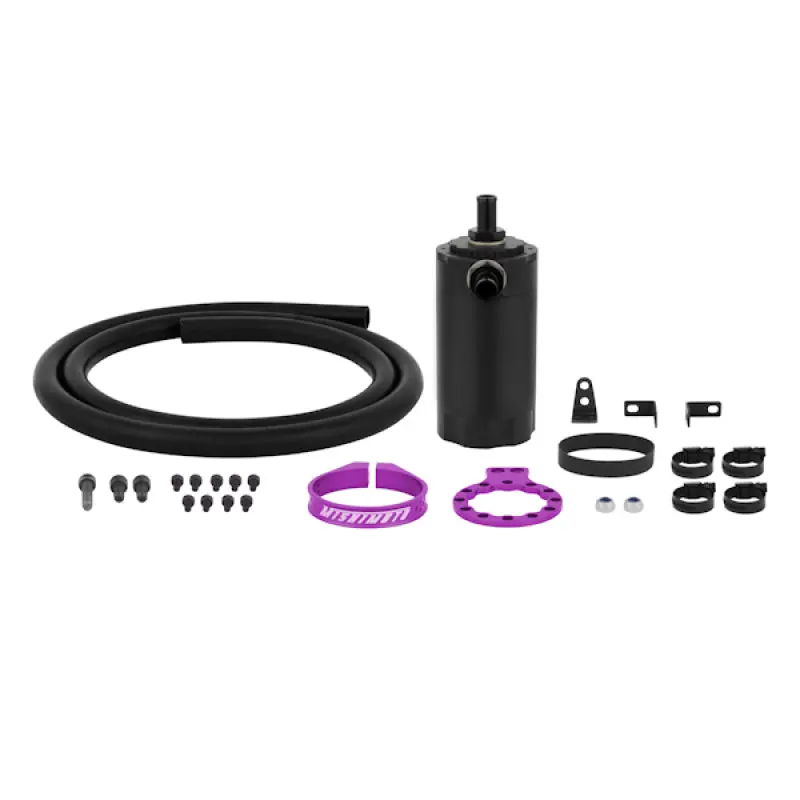 Mishimoto Universal Baffled Oil Catch Can - Purple - Mmbcc-Uni-Pr 1