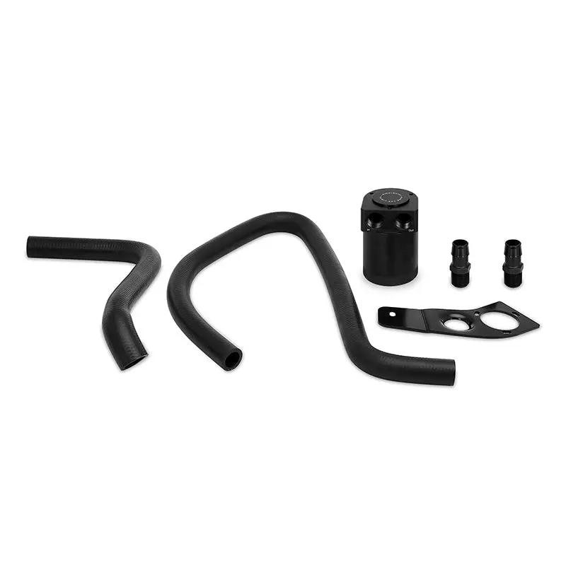 Mishimoto 11-13 Bmw 335I/335Ix/135I Baffled Oil Catch Can Kit - Black - Mmbcc-N55-11Cbe2 1