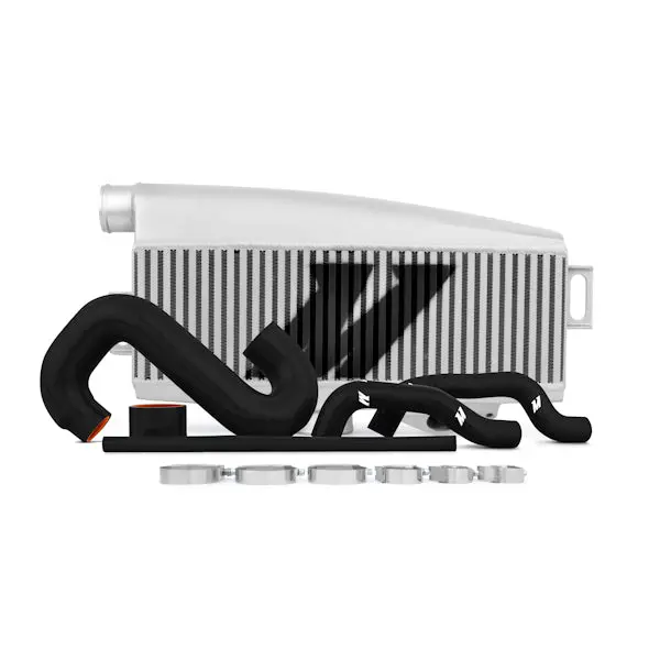 Mishimoto Subaru Wrx/Sti 2001-2007 Performance Silver Top-Mount Intercooler W/ Black Hoses - Mmtmic-Wrx-01Slbk 1