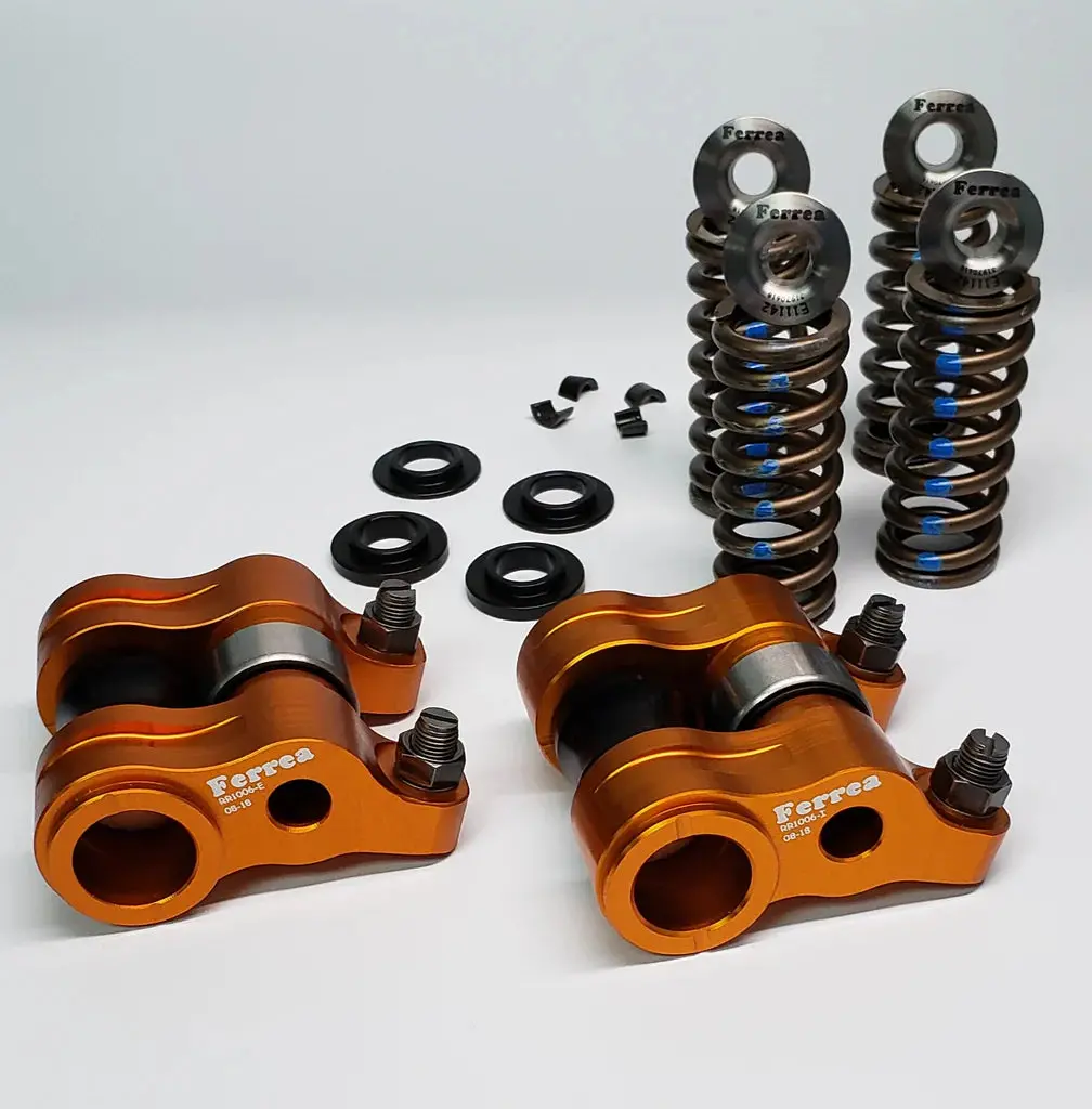 Ferrea Single Spring Kit 75Lbs - 17-21 Honda Civic Type-R K20c1 (Includes Roller Rockers Rr1006) - Kt4038 1
