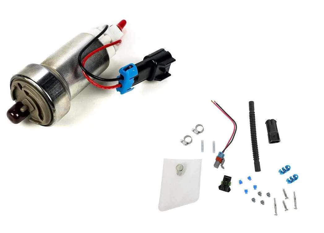 Walbro 535Lph E85 Hellcat High Pressure In-Tank Fuel Pump + Install Kit - F90000295 + 400-1168 1