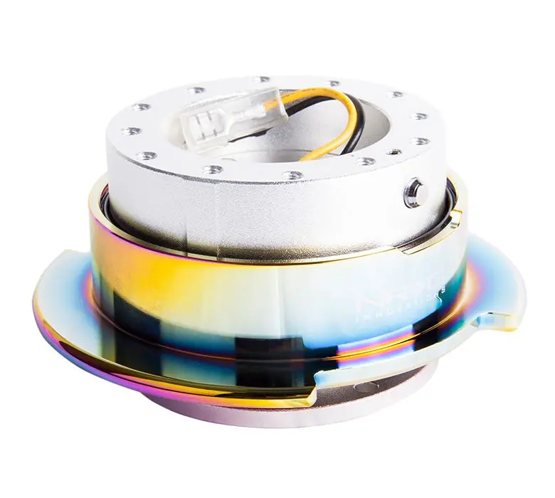 Nrg Quick Release 2.5 - Silver Body/Neochrome Ring - Srk-250Sl/Mc 1