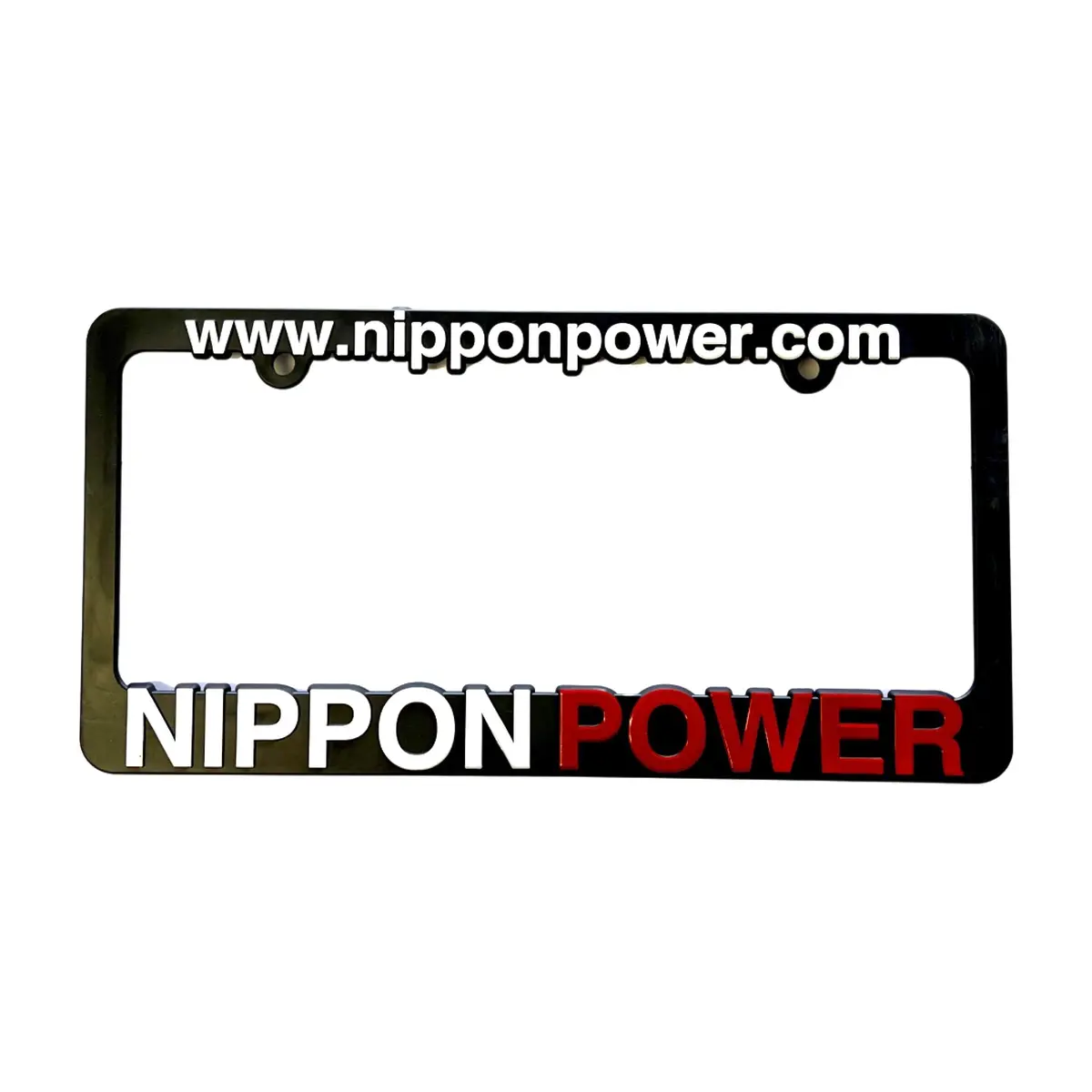 Nippon Power License Plate Frame 1