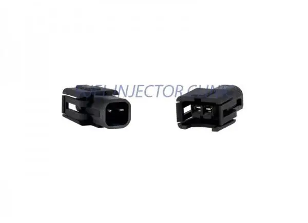 Fic Set Of 8 Jetronic/Ev1 (Female) To Us Car/Ev6 (Male) Injector Plug Adaptors - Padpjtou8 1