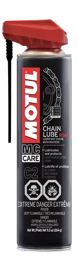 Motul Mc Care C2 Motorcycle Chain Lube Road - 400Ml (9.30Oz) - 111819 1