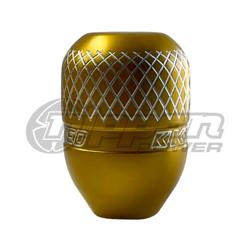 K-Tuned Billet Shift Knob - M10x1.5 - Honda - Gold - Ktd-Sft-Kng 1