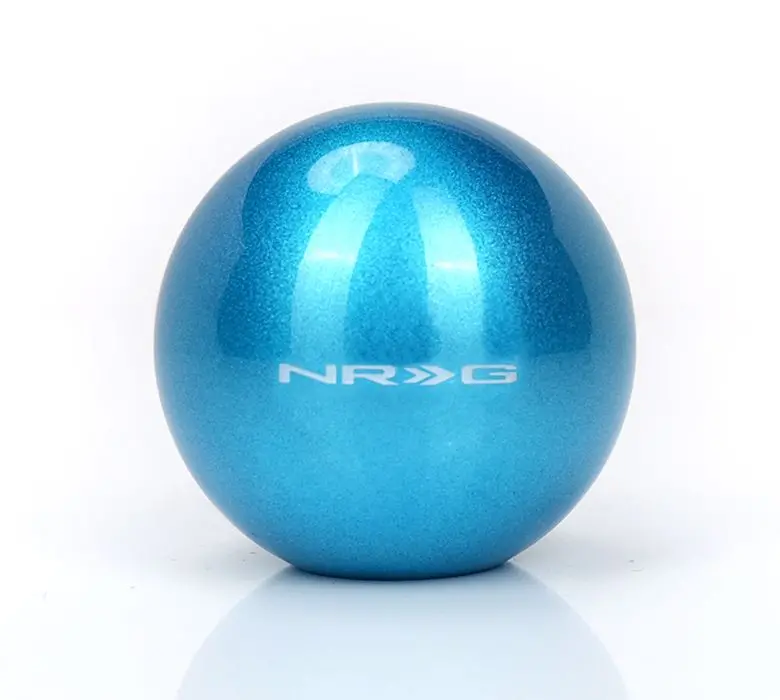 Nrg Ball Type Shift Knob Weighted - Teal Sparkly Painted - Sk-350Tl 1