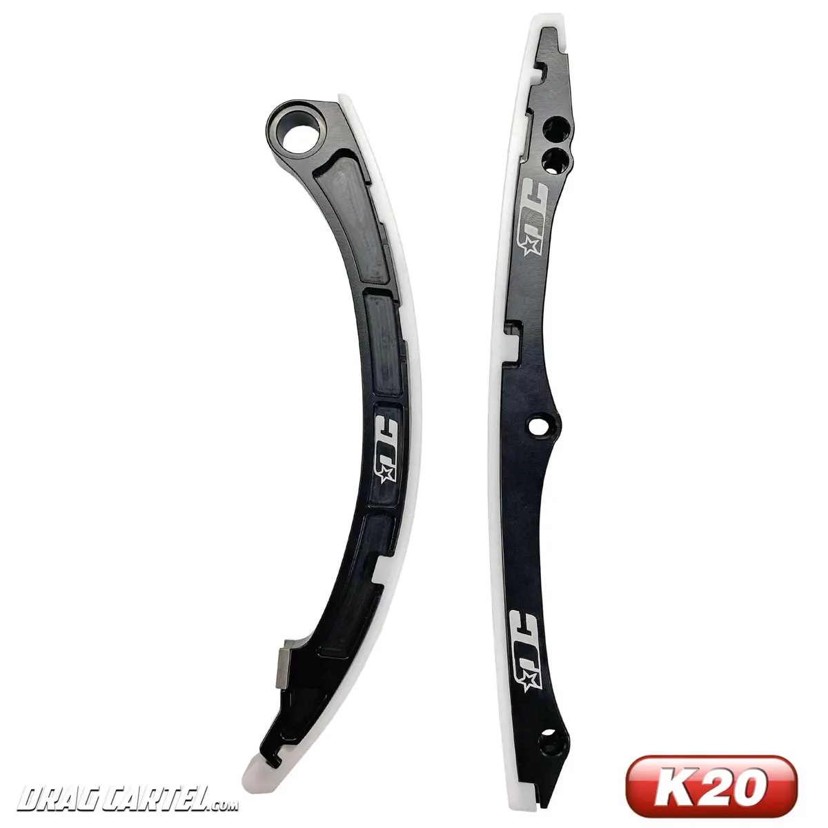 Drag Cartel K-Series K20 Billet Chain Guide Kit Includes Both Fixed And Pivoting Guides - Dc-Chn-Gud-K20 1