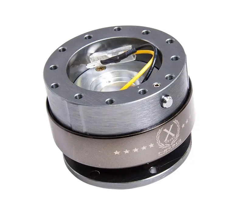 Nrg Quick Release 2.0 - Gun Metal Body/Titanium Chrome Ring - Srk-200Gm 1