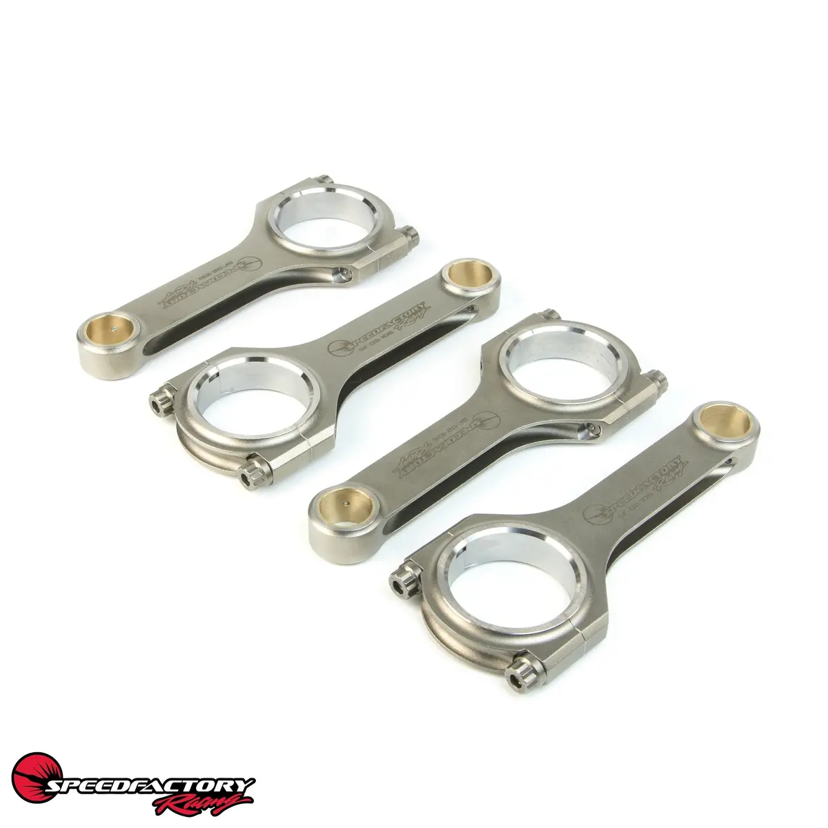 Speedfactory Racing K20a/Z Forged Steel H-Beam Connecting Rods - Sf-02-106 1