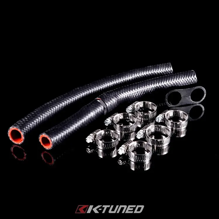 K-Tuned Universal Heater Hose Kit (W/ Hose & Clamps) - 94-01 Integra, 92-00 Civic - Khh-Af-306 1