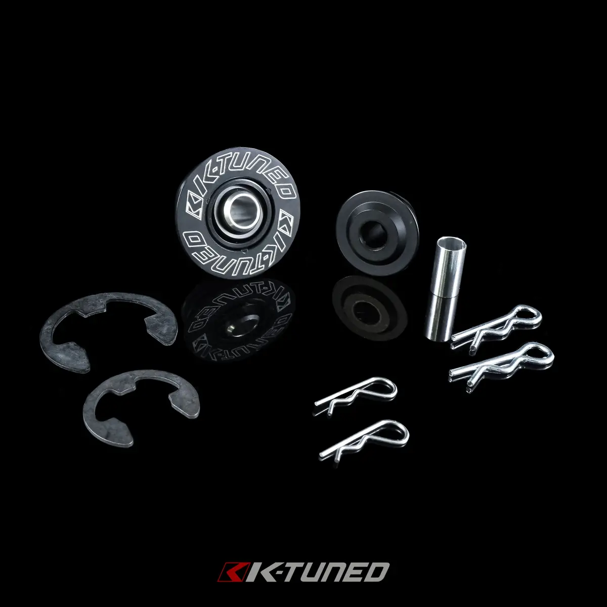 K-Tuned Spherical Cable Bushings, Black - Rsx (Base/Type S), 2002-2015 Civic Si, 2004-2008 Tsx, 03-05 Accord - Ktd-Cab-Sp2 1