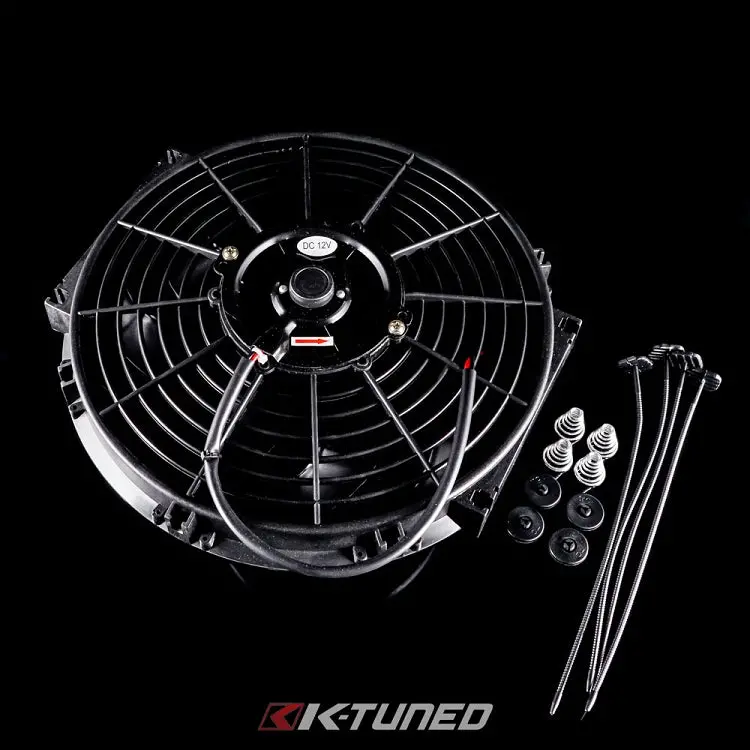 K-Tuned 12"Slim Fan (W/ Install Kit) - Ktd-Fan-04 1