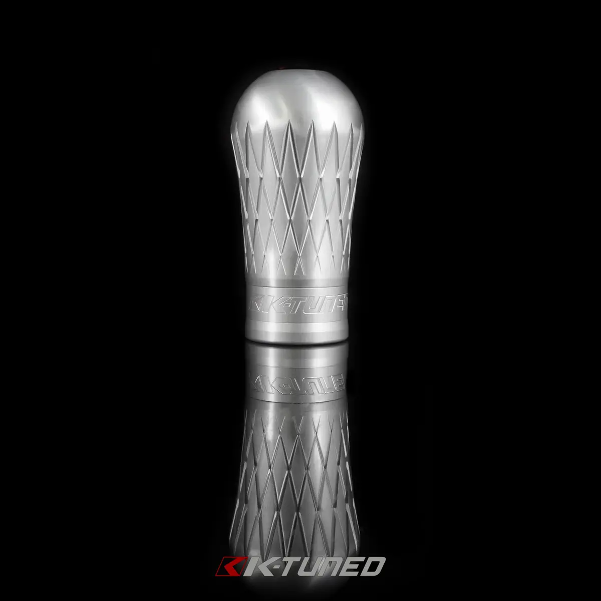 K-Tuned Tear Drop Style Shift Knob - Silver - Ktd-Tdr-Sil 1