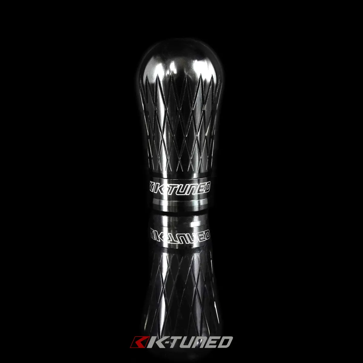 K-Tuned Tear Drop Style Shift Knob - Black - Ktd-Tdr-Blk 1