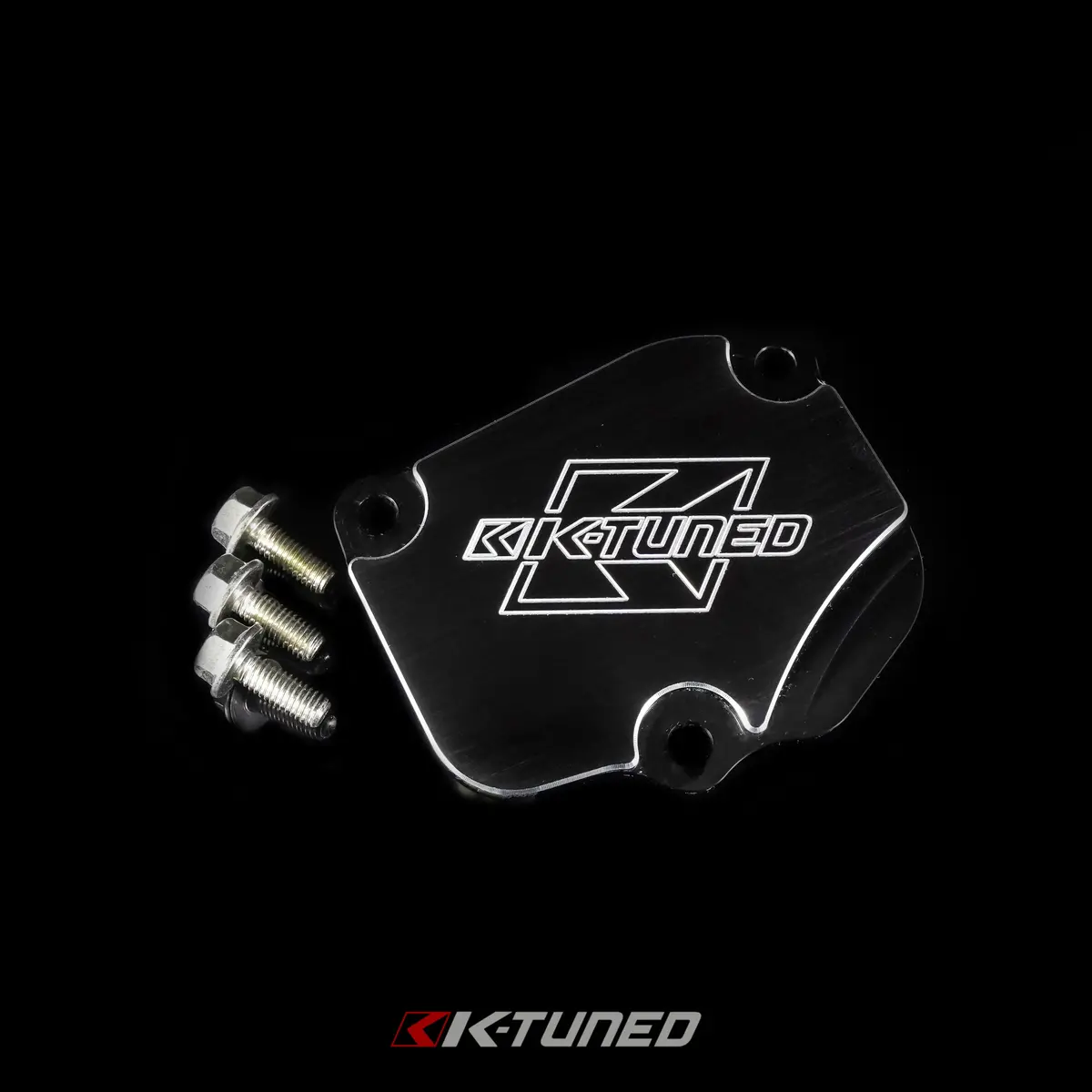 K-Tuned Tensioner Cover - Limited Edition Black - Ktd-Ten-Cob 1