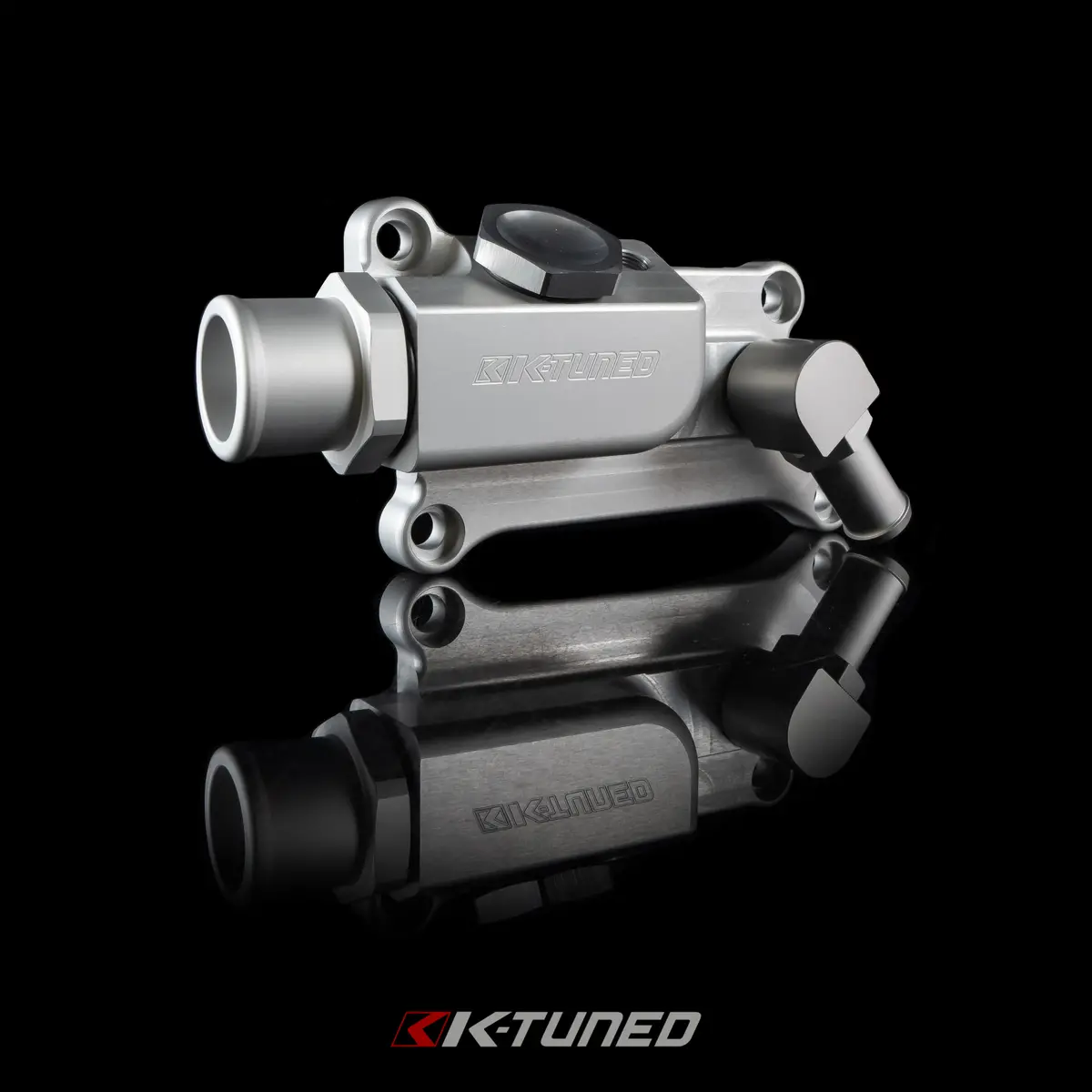 K-Tuned New - K24 Upper Coolant Housing W/O Filler Neck - Includes Hose End And 16An - Kuw-24S-N01 1