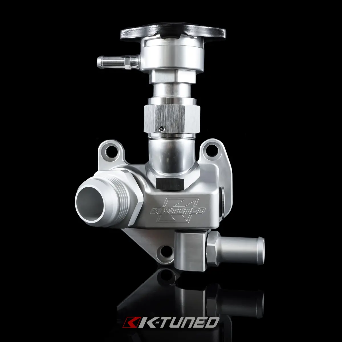 K-Tuned K24z Upper Coolant Housing W/ Filler Neck - Includes Hose End And 16An - Kuw-24Z-F02 1