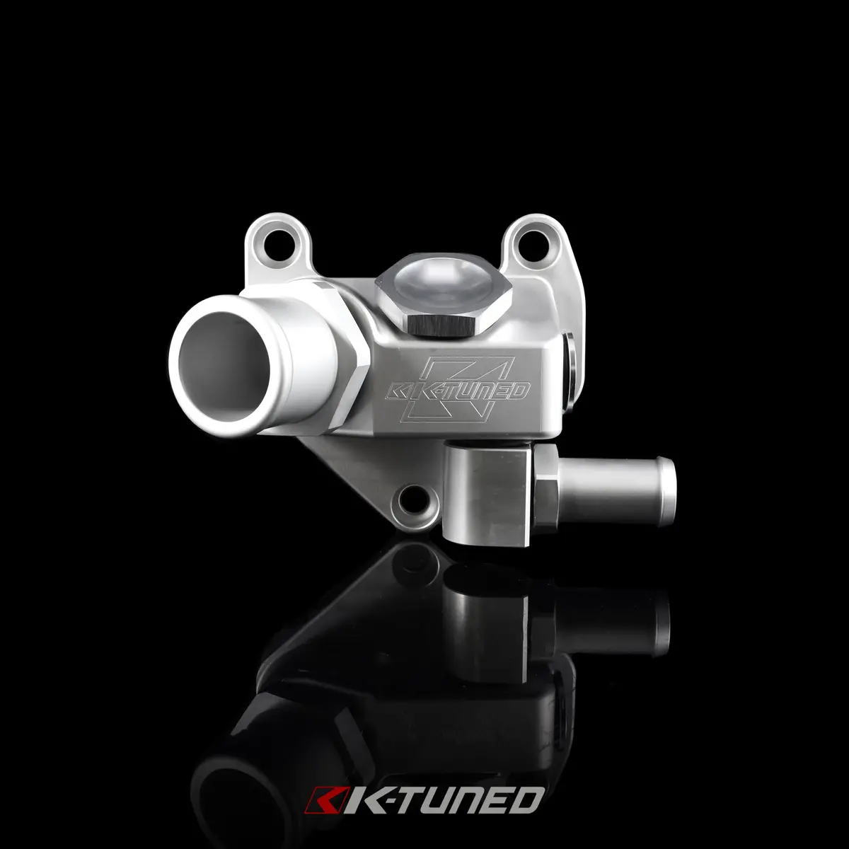 K-Tuned K24z Upper Coolant Housing W/O Filler Neck - Includes Hose End And 16An - Kuw-24Z-N01 1