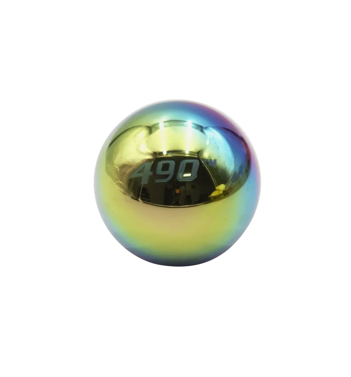Blox Racing V2 - 490 Limited Series Spherical Shift Knob 10X1.5 - Neo Chrome - Bxac-00240-Neo-V2 1