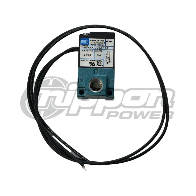 Mac Valve 3 Port Electronic Boost Control Solenoid - Bare Unit / No Fittings - Mac3port 1