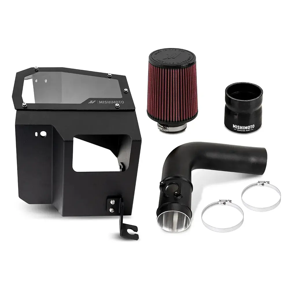Mishimoto Performance Air Intake - Oiled Filter - Micro-Wrinkle Black - 2022+ Subaru Wrx - Mmai-Wrx-22Mwbk 1