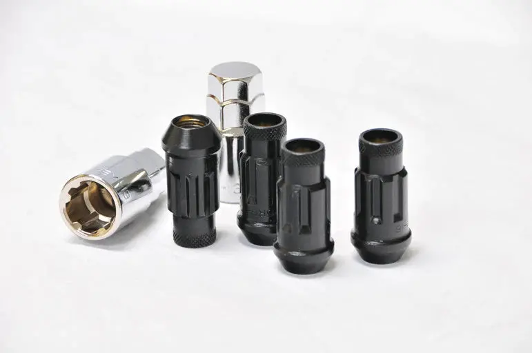 Monster Lug Nut Lock Set - M14x1.50 - Black - 33002B 1