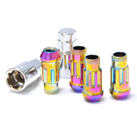 Monster Lug Nut Lock Set - M14x1.50 - Chrome Neon - 33002N 1