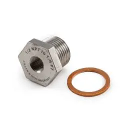 Killer B  1/2" Npt Male To 1/8"Pt Female Port Adapter - Nptpt 1