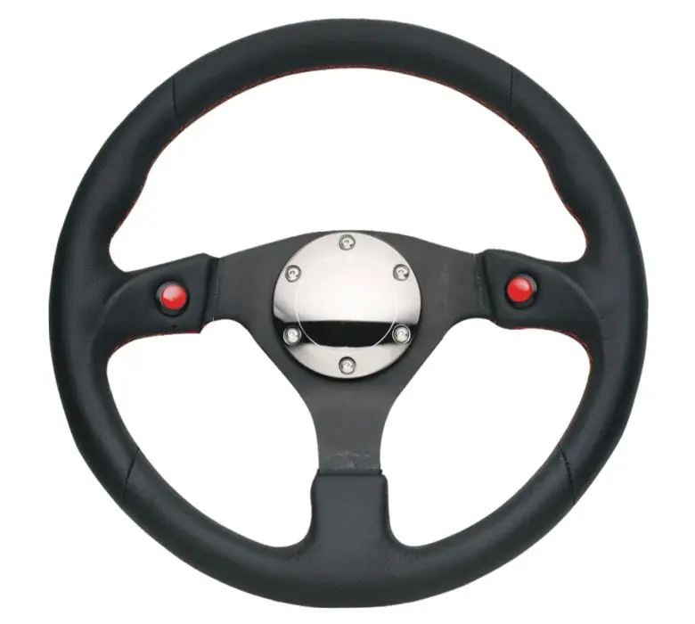 Nrg Reinforced Steering Wheel- 320Mm Sport Steering Wheel W/ Dual T - Rst-007R 1