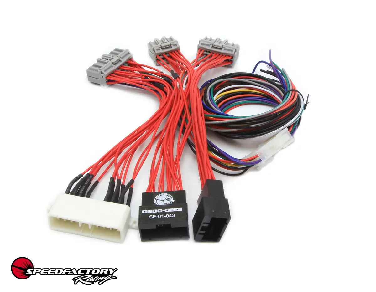 Speedfactory Racing Obd0 To Obd1 Ecu Conversion Harness For Multi-Point Fuel Injection - Sf-01-043 1
