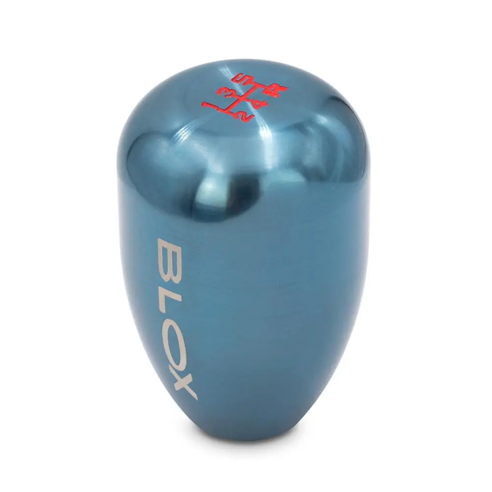 Blox Racing 5-Speed Billet Shift Knob - Torch Blue 10X1.25Mm - Bxac-00205 1