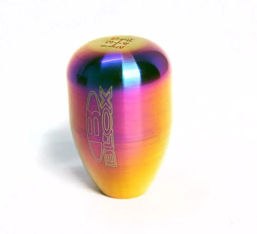 Blox Racing 5-Speed Billet Shift Knob - Neo Chrome 10X1.25Mm - Bxac-00212 1