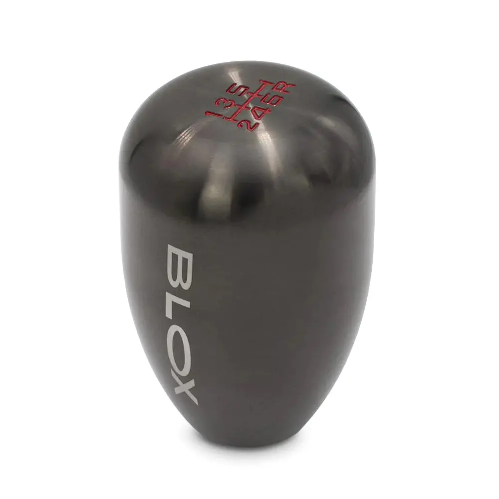 Blox Racing 6-Speed Billet Shift Knob - Gunmetal 10X1.25Mm - Bxac-00217 1