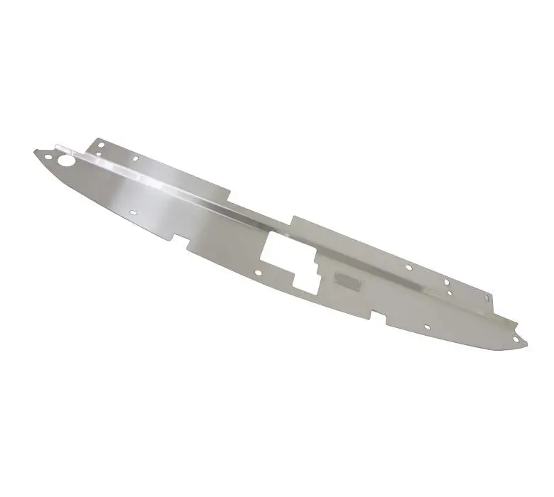 Nrg Stainless Steel Air Diversion Panel - 05-07 Scion Tc (W/ Vent For Hood Prop) - Dvp-3051 1