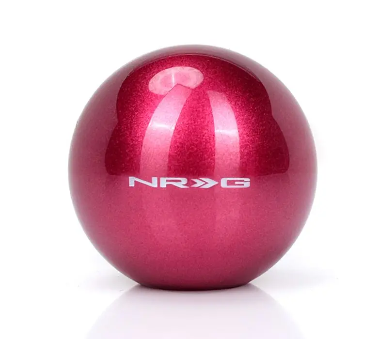 Nrg Ball Type Shift Knob Weighted - Fushia Sparkly Painted - Sk-350Fh 1