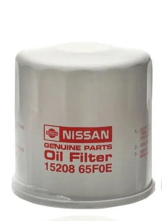 Nissan Genuine Oem Oil Filter For Nissan Silvia S14 S15 Sr20det, 95+ Sentra Sr20de, Vq35, Vq37, Qr25de, Mr16ddt, Vq30de, Vr30ddtt - 15208-65F0e 1