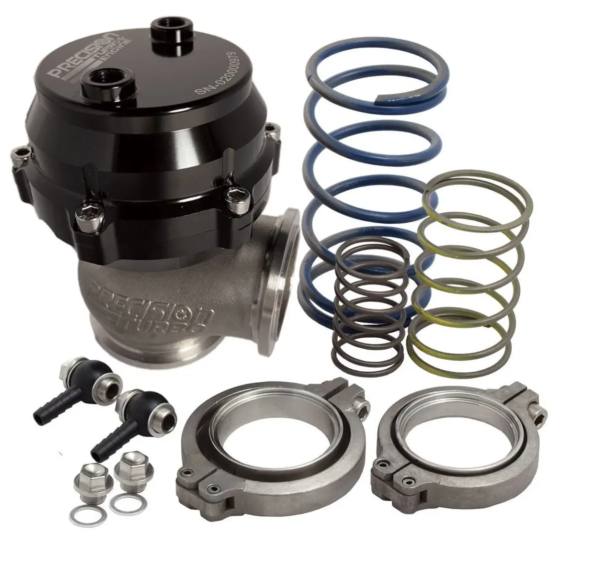 Precision Turbo Pte Gen2 46Mm Wastegate 1 Bar 15 Psi (Dual Port Top) - Pbo085-2001 1