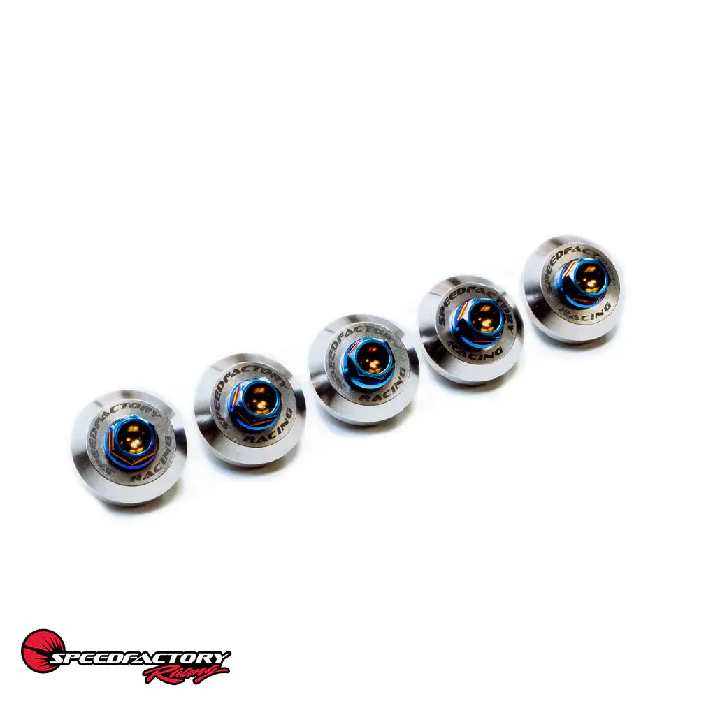 Speedfactory Racing Titanium Valve Cover Hardware Kit For F20c/F22c1 (S2000) - Burnt - Sf-02-079-F20/F22 2