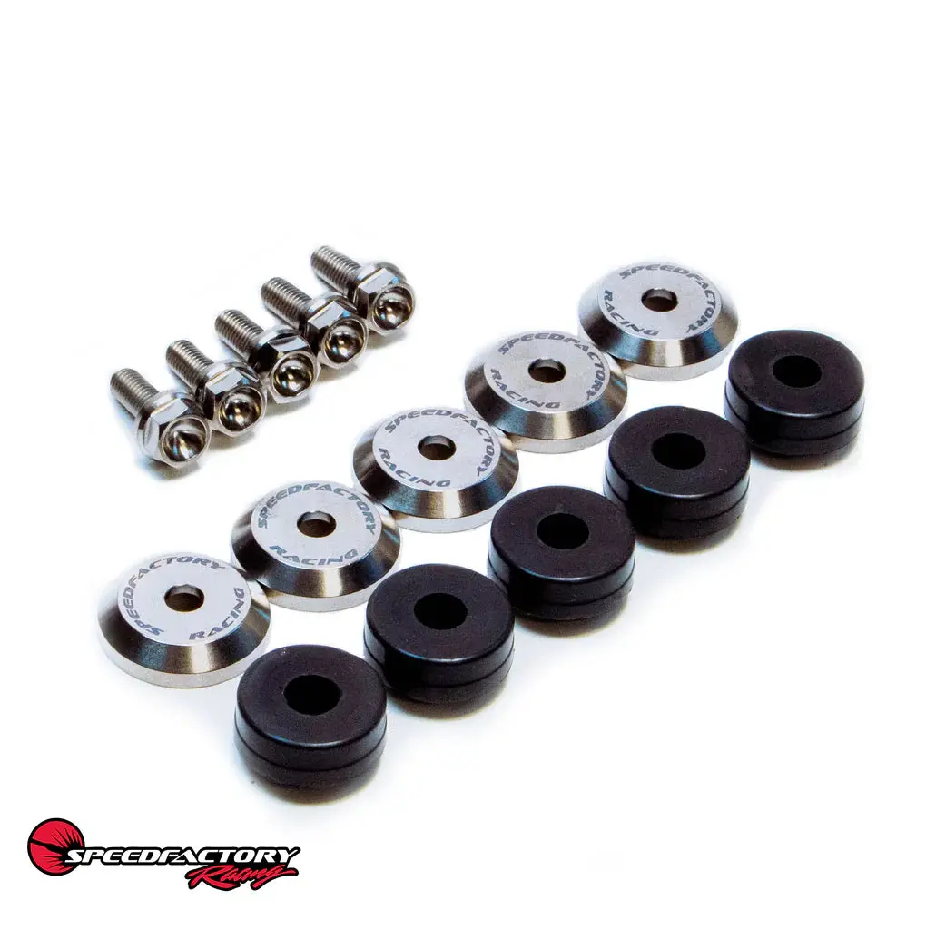 Speedfactory Racing Titanium Valve Cover Hardware Kit For F20c/F22c1 (S2000) - Raw - Sf-02-078-F20/F22 1
